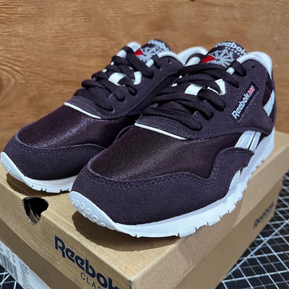 Reebok Women's Burgundy and Purple Trainers